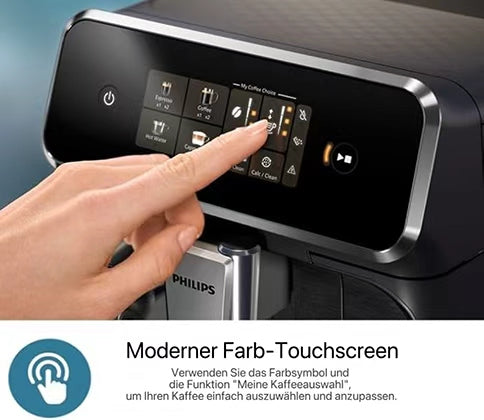 Philips Air Fryer Combi Series 7000-8,3 L, 22-in-1 Heißluftfritteuse, WLAN-Verbindung, mit Rapid CombiAir, HomeID App, Schwarz (HD9876/90)
