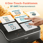 COSORI Dual Blaze Twinfry™ 10-Litre Heißluftfritteuse