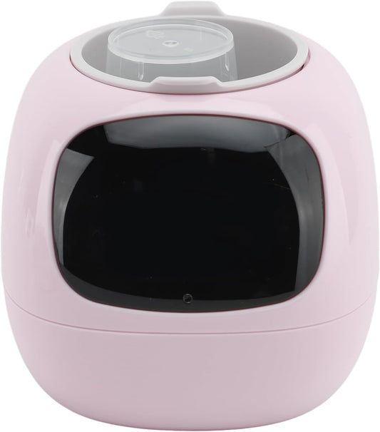 Smart Flowerpots, AI Smart Pet Planter, Robot Guidance on Plant Care with Multiple Expressions, Fun Interactive Flower Pot, Built in 7 Smart Sensors, for Indoor Decoration (Yellow)